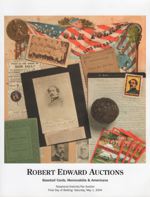 Robert Edward Auctions 2004 prices realized auction results