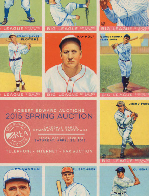 Robert Edward Auctions 2015 spring prices realized auction results
