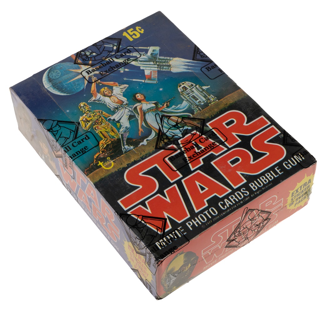 1977 Topps Star Wars First-Series Unopened Wax Box (36 Packs) - BBCE