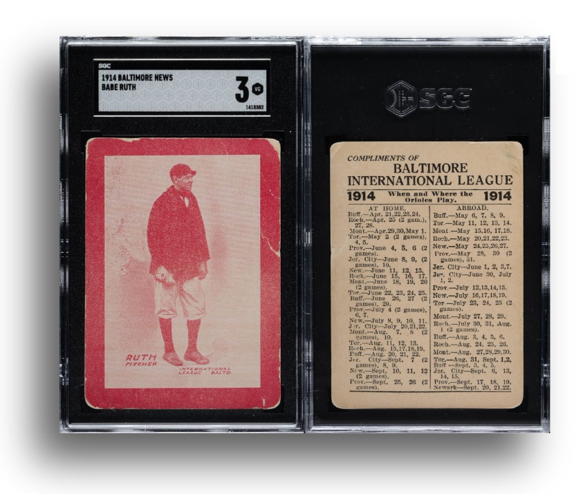 Rare Babe Ruth Rookie Card Sells For 7 2 Million Becoming Most 