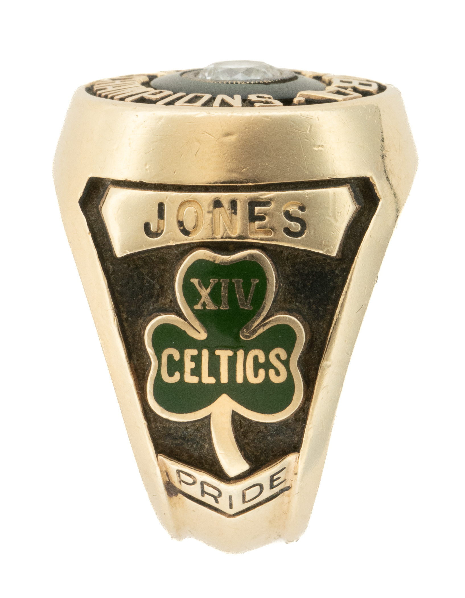 1981 Boston Celtics NBA Championship ring presented to coach K.C. Jones